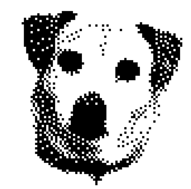 Dithered Dog